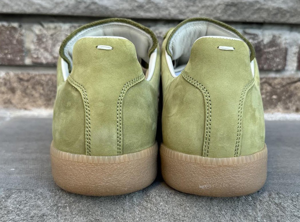 Maison Margiela Replica Olive Splatter DS — RootsBK Maison Margiela Replica Olive Splatter DS — RootsBK